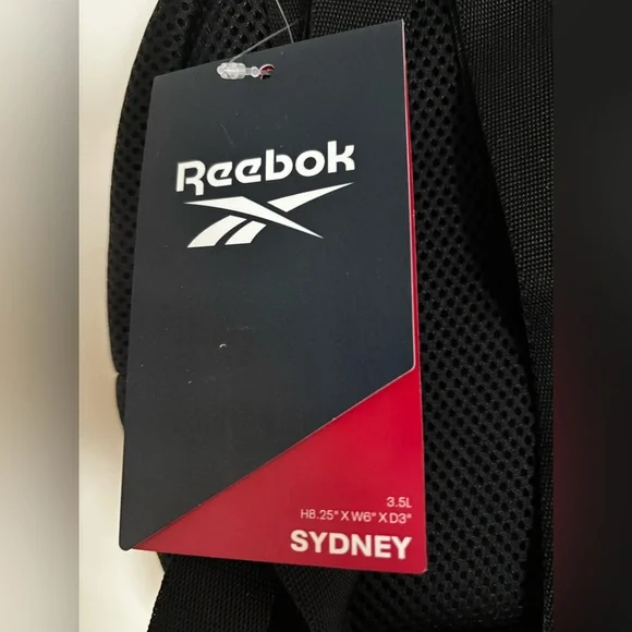 New! Reebok mini black backpack - Sydney - Picture 3 of 4